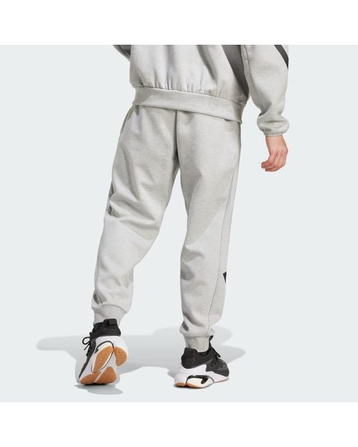 Adidas Gray Z.N.E. Tracksuit Bottoms for men