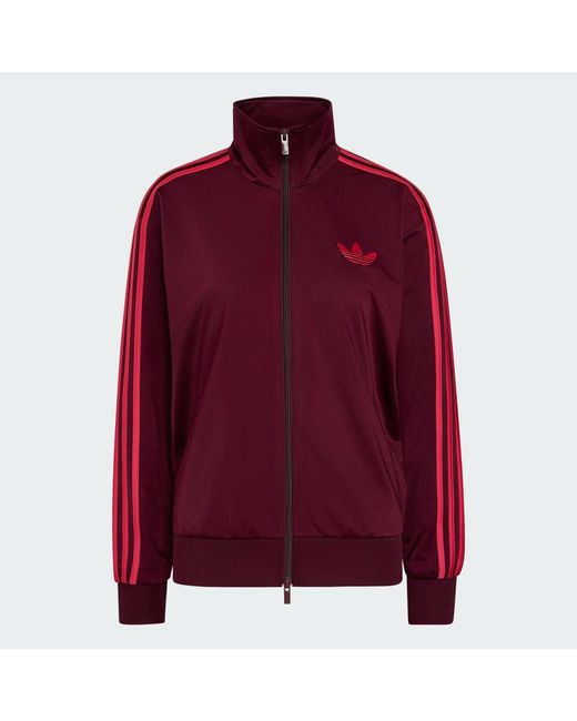 Adidas Red Firebird Track Top Loose