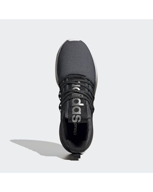 Adidas lite racer slip on gray hot sale