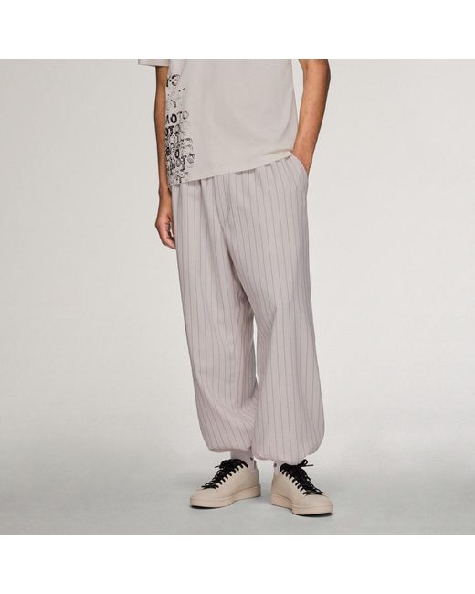 Adidas Multicolor Y-3 Sport Uniform Pinstripe Track Trousers