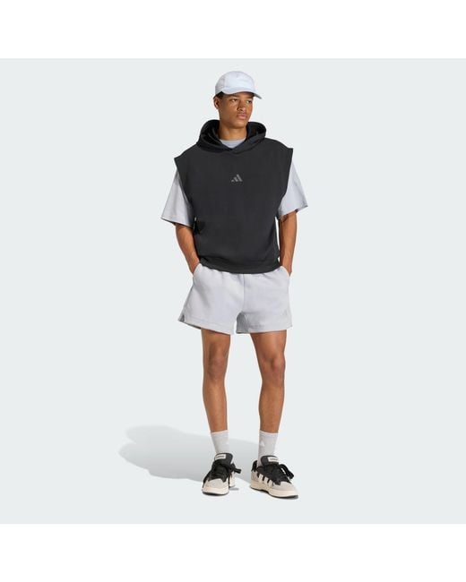 Chaleco Con Capucha Soft Lux Adidas de hombre de color Black