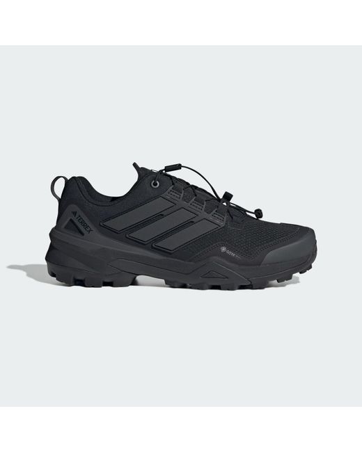 Adidas Black Terrex Skychaser Gore-Tex Hiking Shoes for men