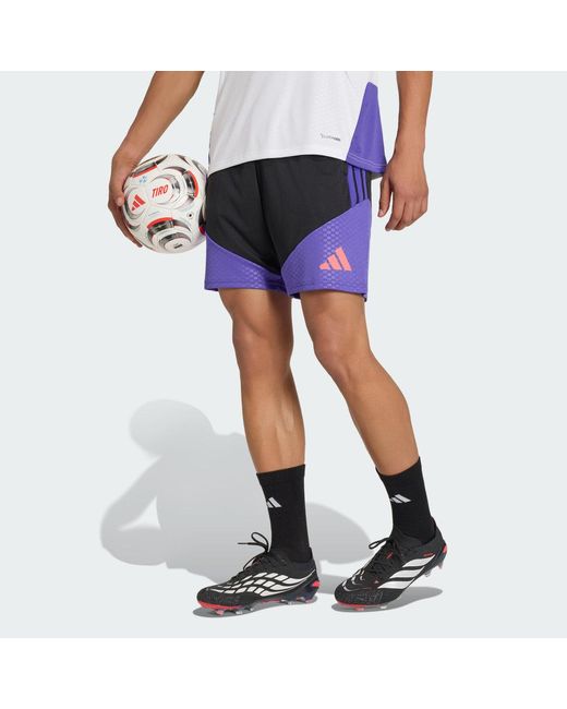 Adidas Blue Tiro 26 Competition Training Shorts for men