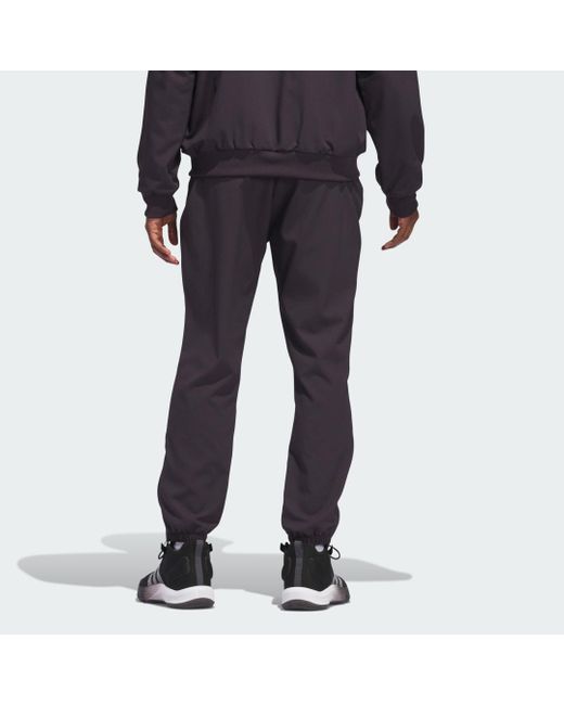 Adidas Blue Basketball Select Tracksuit Bottoms for men