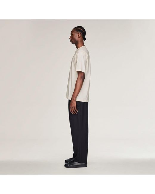 Adidas Natural Y-3 Gfx Short Sleeve T-Shirt