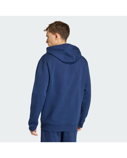 Adidas Blue Entrada26 Full Zip Hoodie for men