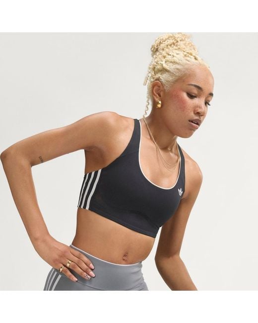 Adidas Black Originals Sport Medium Support Bra