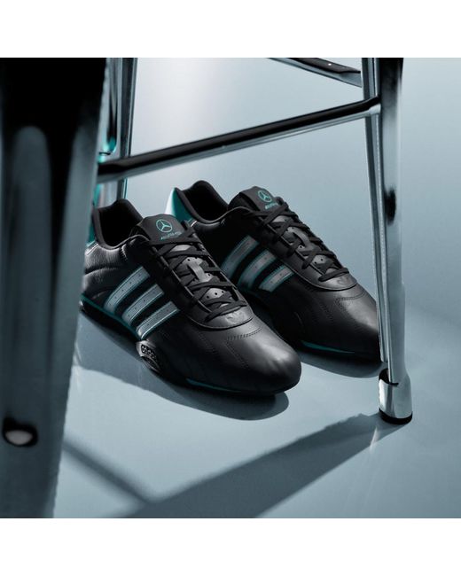 Adidas Blue Adiracer Lo Mercedes Amg Petronas F1 Team Shoes