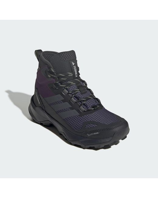 Adidas Blue Terrex Skychaser Ax5 Mid Gore-Tex Climawarm+ Hiking Shoes