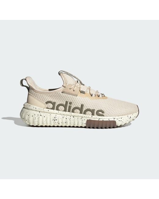 Adidas White Kaptir 4.0 Shoes for men