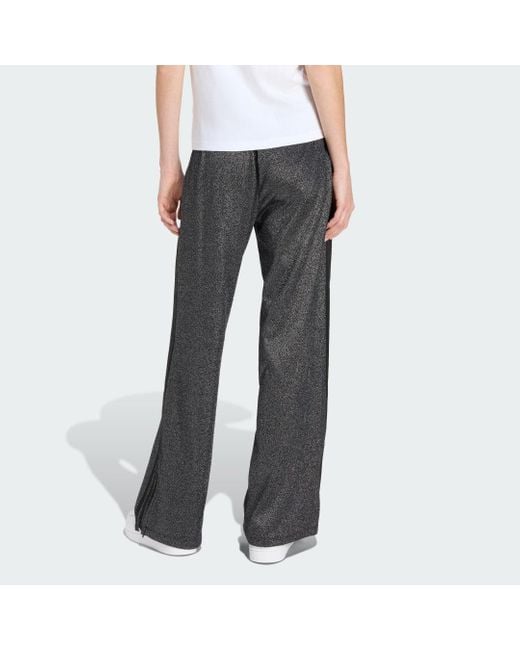 Adidas Gray Originals Lurex Firebird Tp Trousers