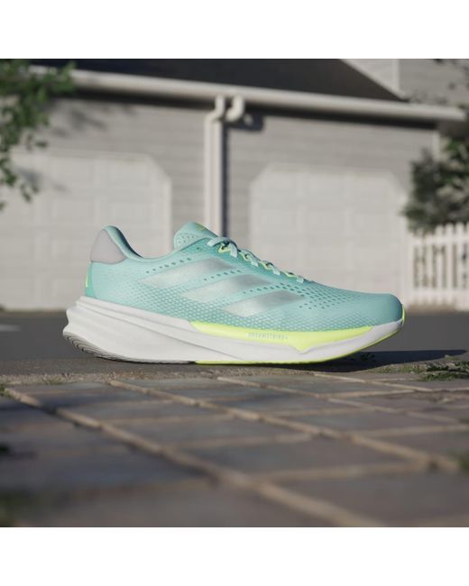 Adidas Green Supernova Stride 2.0 Running Shoes