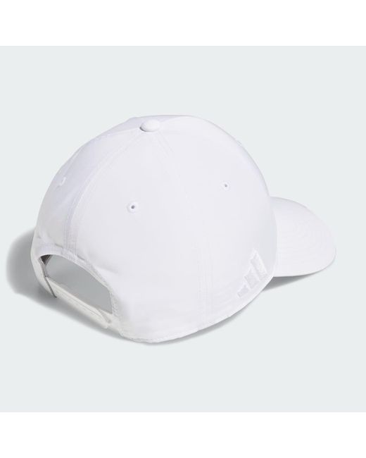 Adidas White Golf Performance Crestable Cap for men