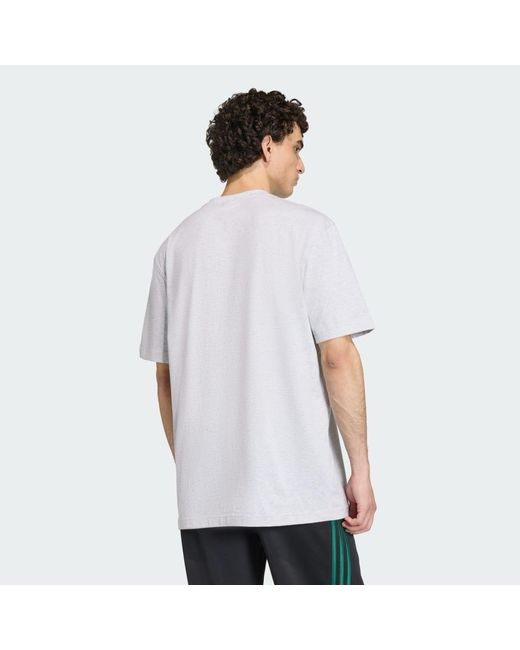 Adidas White Trefoil Series Character T-Shirt for men