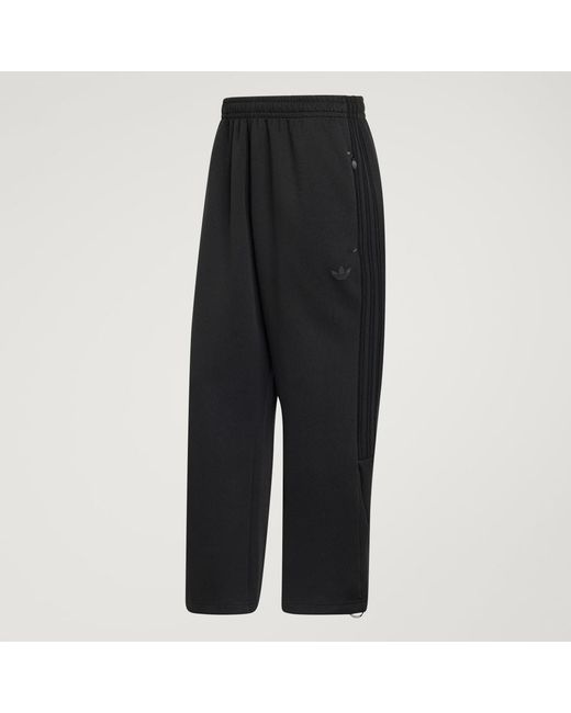 Adidas Black Spacer Teamgeist 26 Cutline Open Hem Pants for men