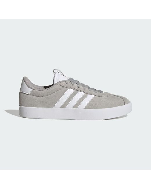 Adidas Gray Vl Court 3.0 Shoes