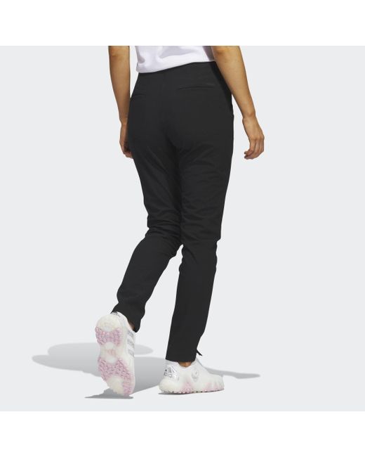 Adidas Black Pintuck Pull-on Golf Pants