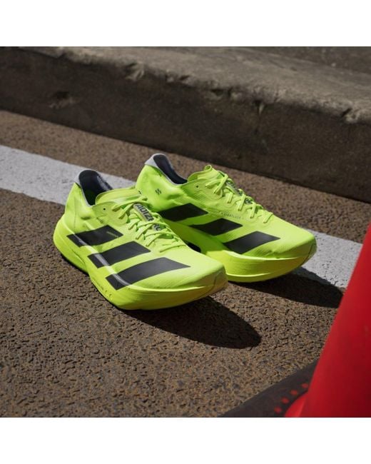 adidas (Wmns) Adizero Adios Pro 4 'Lucid Lemon' in Yellow