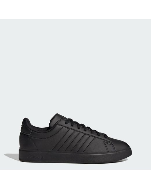 Adidas Black Grand Court Base 2.0 Shoes