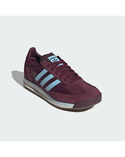 Adidas Purple Sl 72 Rs Shoes
