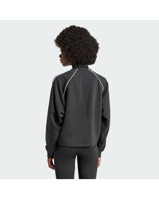 Adidas Black 1/2 Zip Sweatshirt