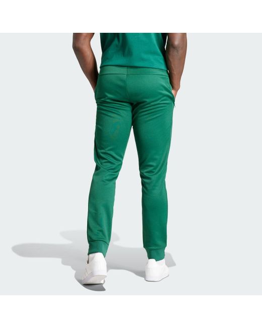 Pantaloni da allenamento Essentials Trefoil Celtic FC di Adidas in Green da Uomo