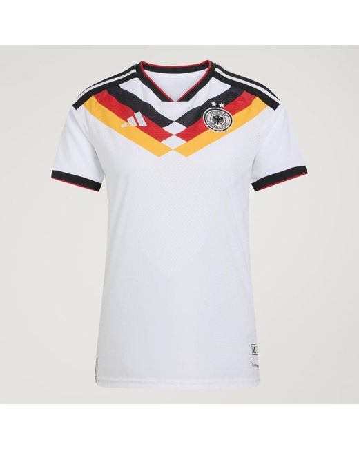 Adidas White Germany 26 'S Team Home Authentic Jersey
