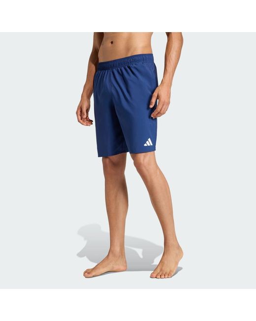 Swim Short 8-Inch di Adidas in Blue da Uomo