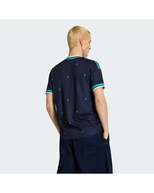 Adidas Blue Germany 26 Away Jersey for men