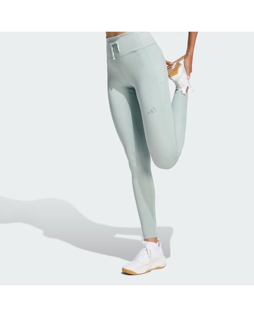 Adidas Green Run Essentials Full Length Leggings