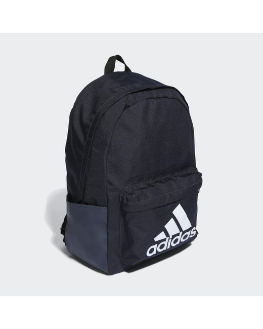 Adidas Blue Classic Badge Of Sport Backpack