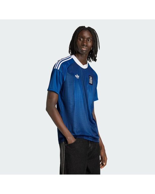 Adidas Blue Greece National Team Fifa X World Cup 2026 Replica Jersey for men