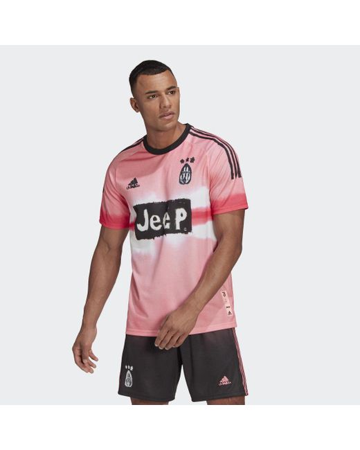 Maillot Juventus Human Race adidas pour homme en coloris Rose | Lyst
