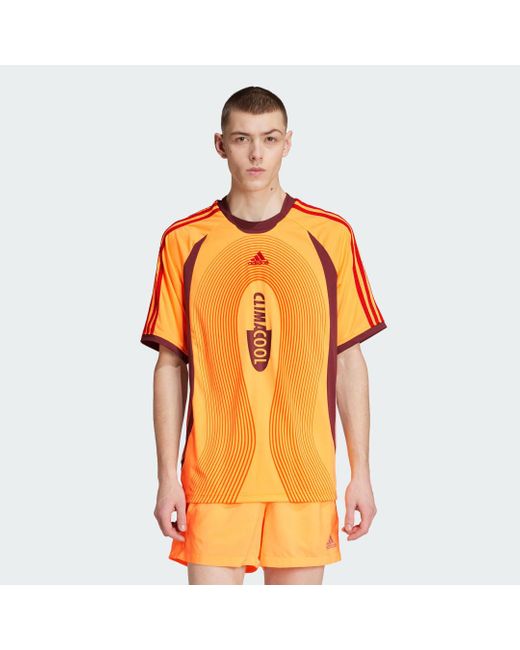 Adidas Orange Climacool Fashion Jersey for men
