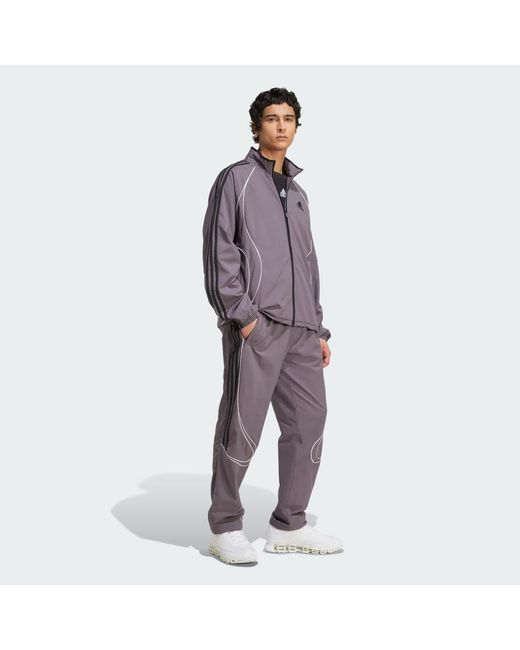 Chaqueta Deportiva Teamgeist Adicolor Adidas de hombre de color Purple