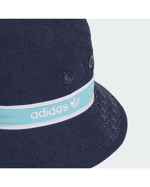 Adidas Blue Originals Bucket Hat