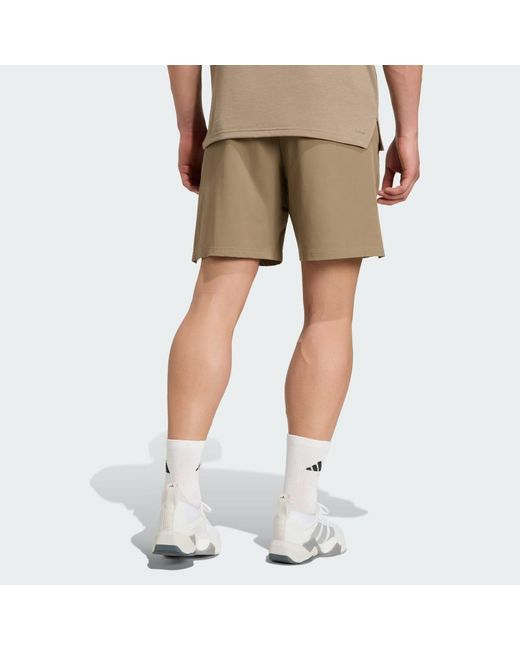 Adidas Natural Designed For Training Workout Shorts for men
