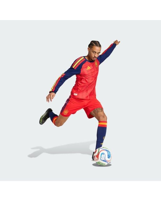Adidas Red Spain 26 Home Authentic Shorts for men