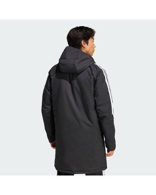 Adidas Black Tiro 26 Stadium Parka for men