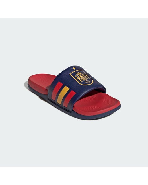 Adidas Blue Adilette Comfort 2.0 Spain Slides