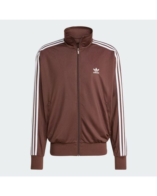 Track Top Adicolor Classics Firebird di Adidas in Brown da Uomo
