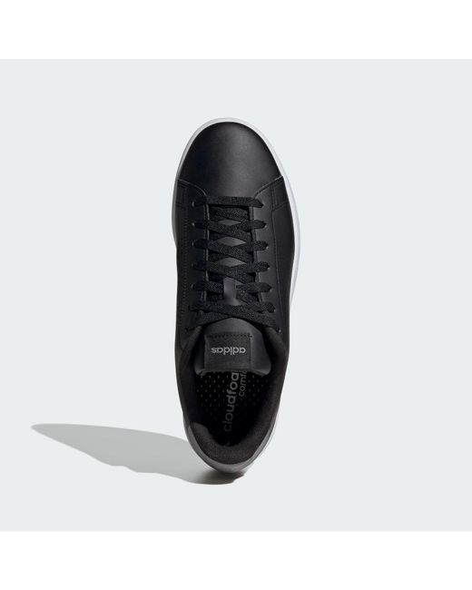 Adidas Black Advantage Trainers Size 7
