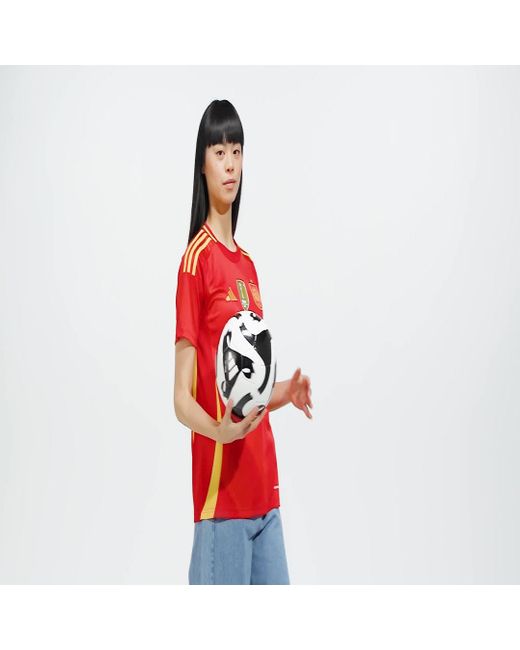 Adidas Red Spain 24 Home Jersey