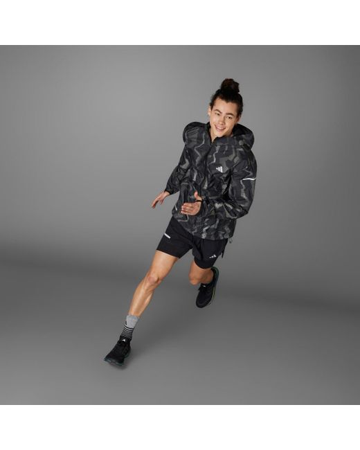 Adidas Black Ultimate Wind.Rdy Jacket for men