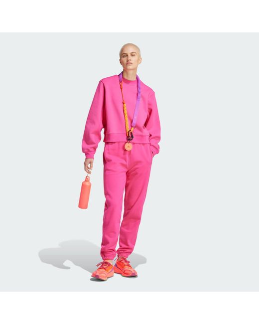 Adidas Pink By Stella Mccartney Sportswear Sweatshirt