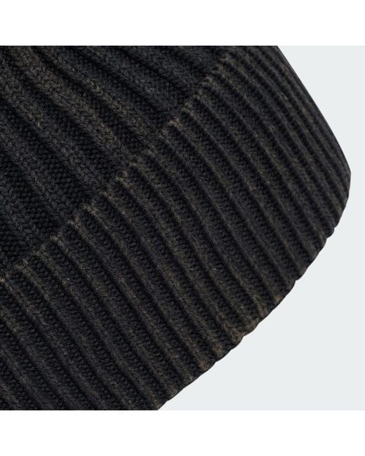 Adidas Black Washed Beanie