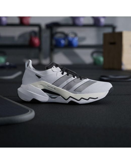 Adidas White Rapidmove Pro Training Shoes for men