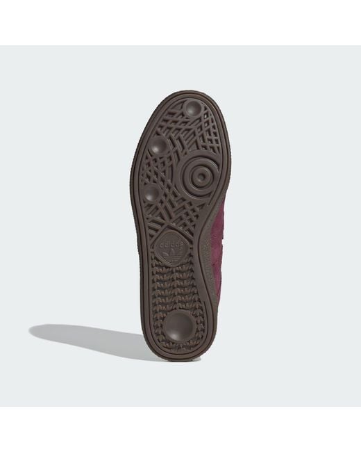 Adidas Purple Handball Spezial Loafer Shoes