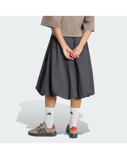 Adidas Gray Audi Revolut F1 Team Elevated Woven Skirt