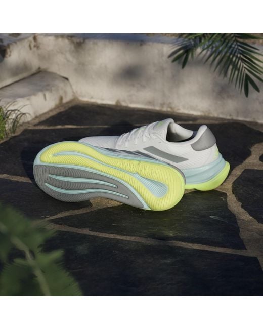 Adidas White Supernova Ease Shoes for men